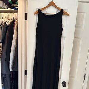 Lauren brand long black evening dress size medium
